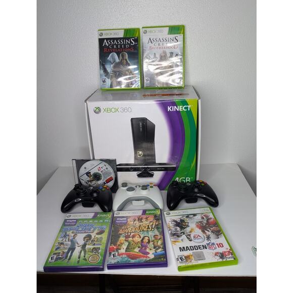 【値下】Microsoft Xbox360 4GB + KINECT Microsoft Xbox360 XBOX 360 4GB + KINECT… CONSOLA XBOX 360 4GB +